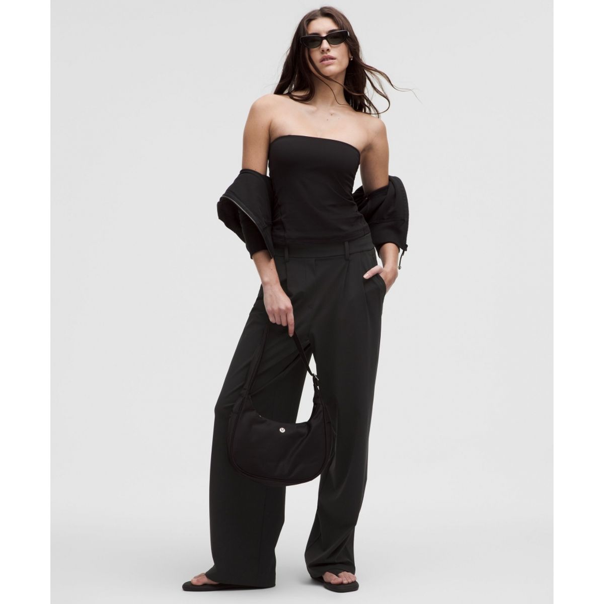룰루레몬(LULULEMON) 데이드리프트 하이라이즈 트라우저 *레귤러  BLK
