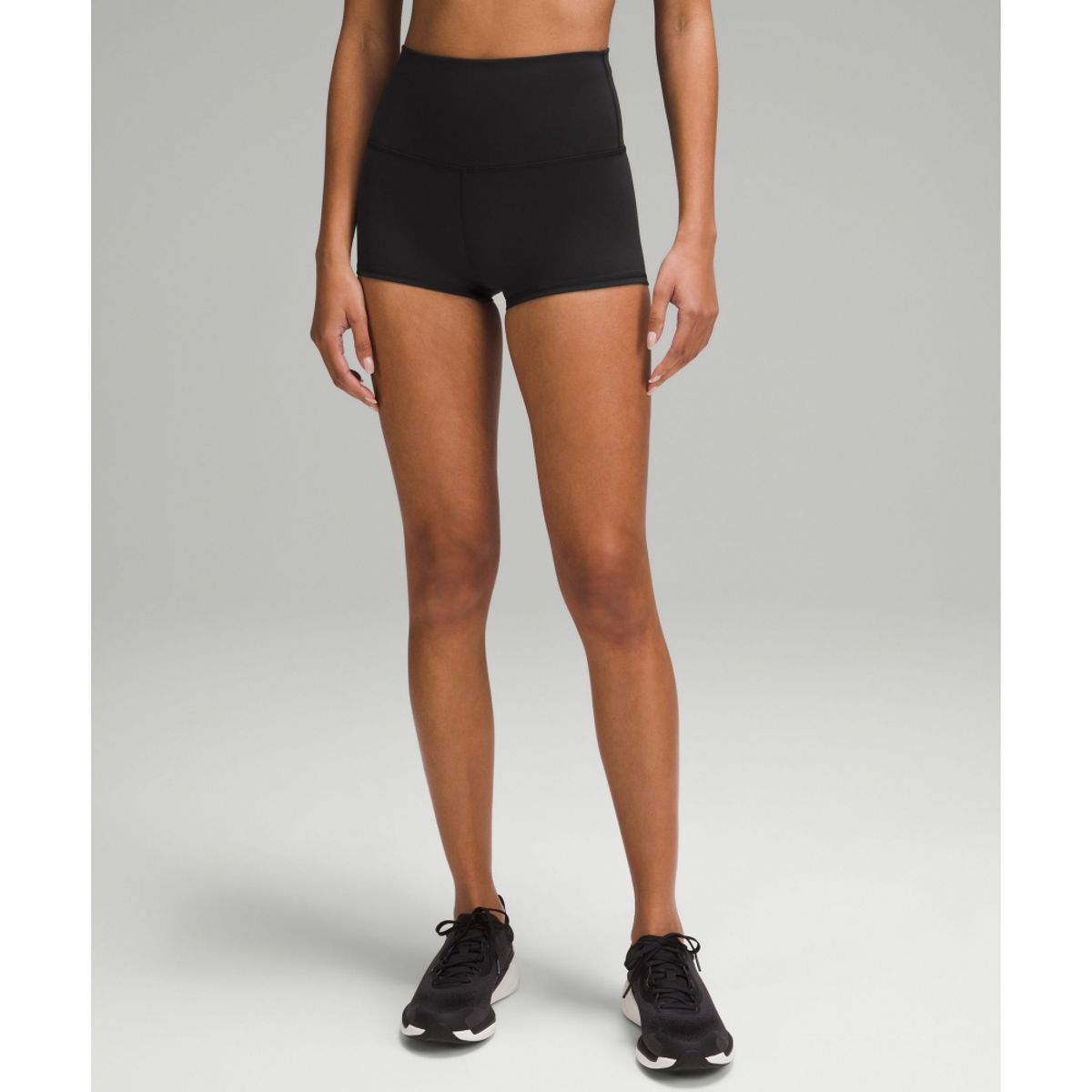 룰루레몬(LULULEMON) 원더 트레인 하이라이즈 쇼츠 2inch  BLK