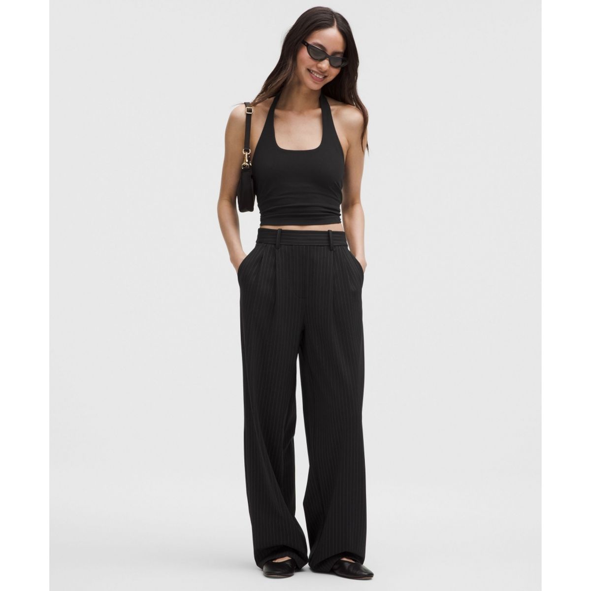 룰루레몬(LULULEMON) 데이드리프트 하이라이즈 트라우저 *아시아 핏  BLK LTIV