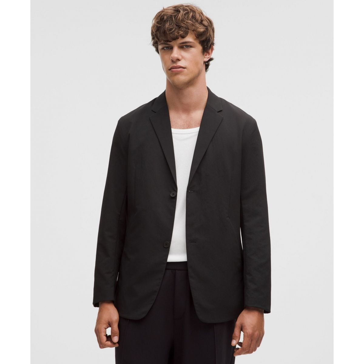 룰루레몬(LULULEMON) 뉴 벤처 버튼 프런트 블레이저  BLK