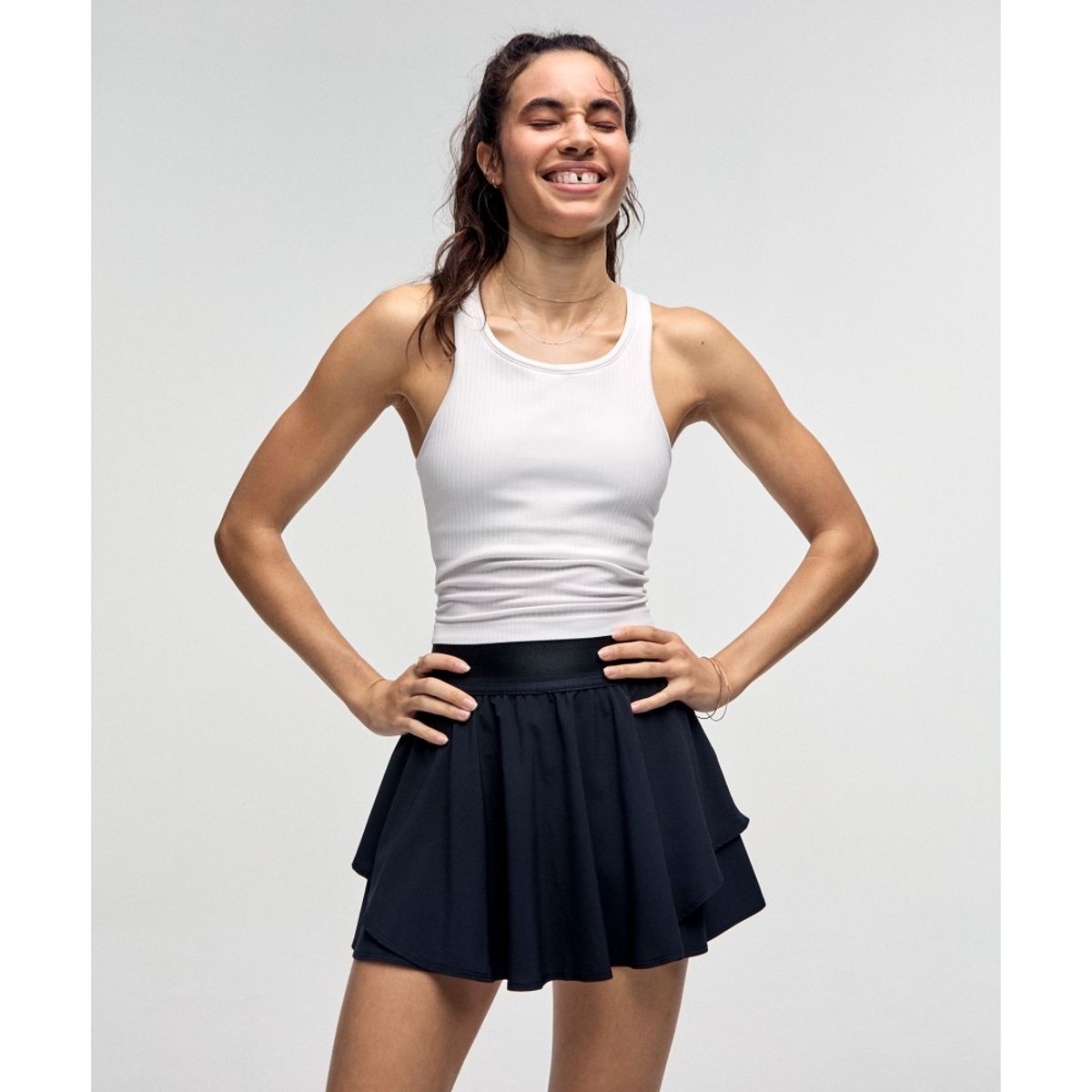 룰루레몬(LULULEMON) 에브 투 스트리트 크롭 레이서백 탱크탑 *라이트 서포트, B C컵