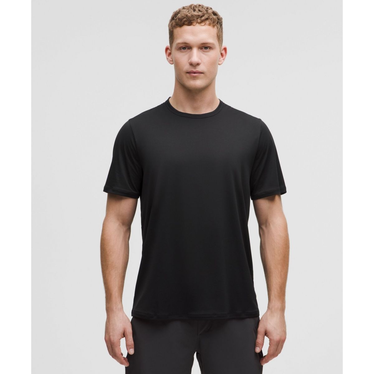 룰루레몬(LULULEMON) 마일 메이커 런 크루 라이트웨이트 숏슬리브 셔츠  BLK