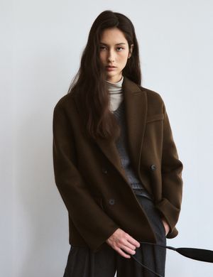 Cash Handmade Double Jacket (Brown)