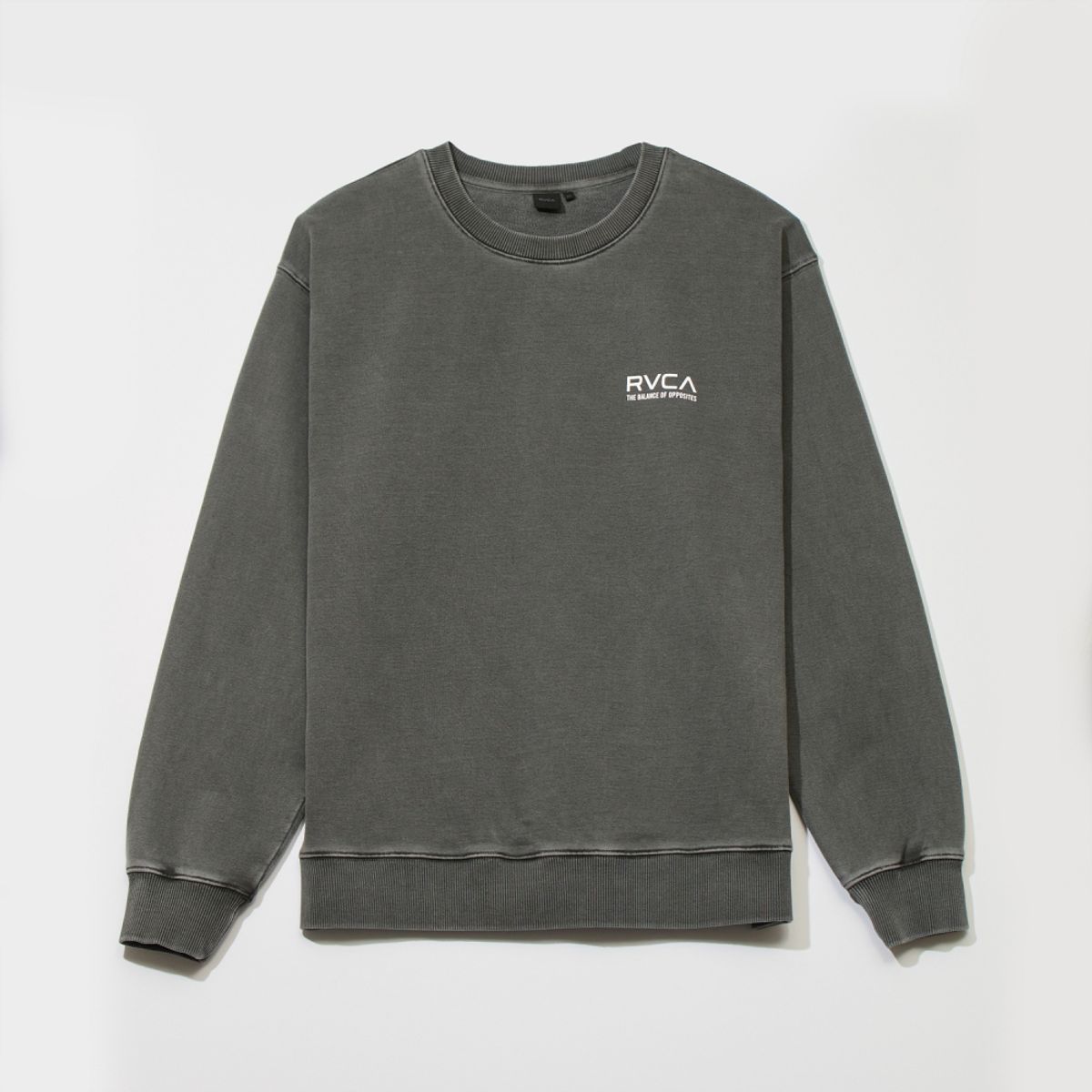 루카(RVCA) 멀티 로고 그래픽 맨투맨 (VF11LT004BLK)