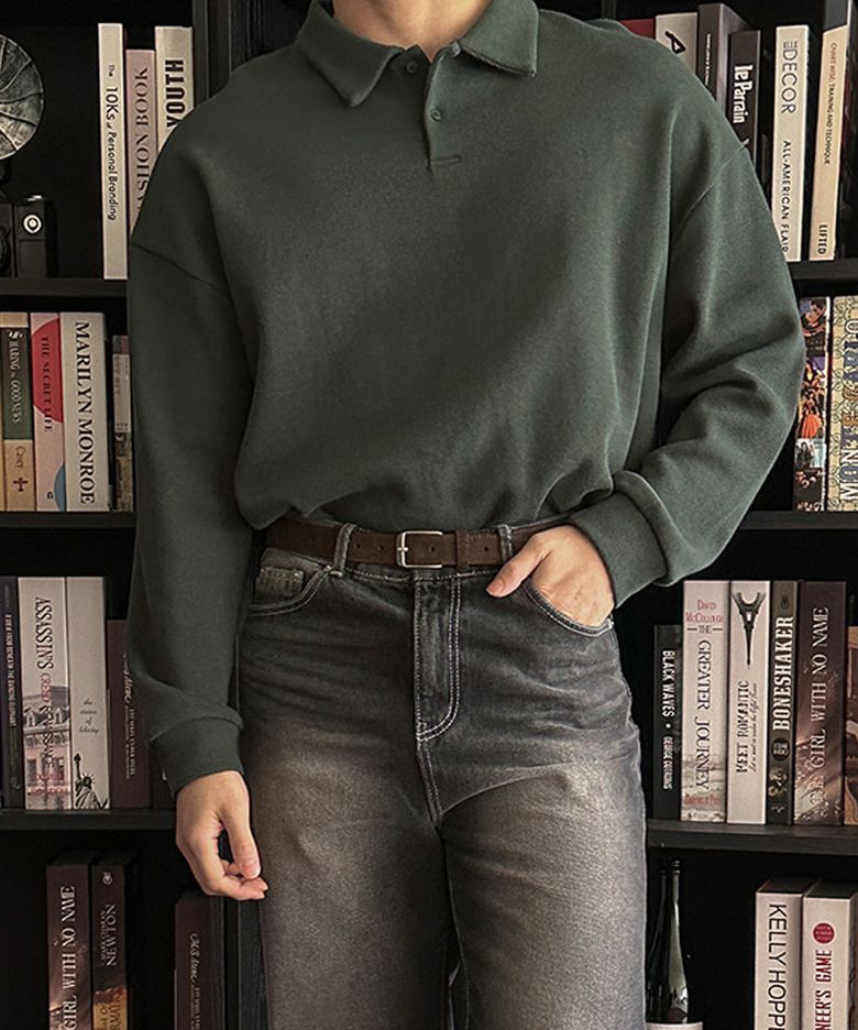 [빅사이즈 XL-8XL] 모노 헤비 버터 니트 카라티
