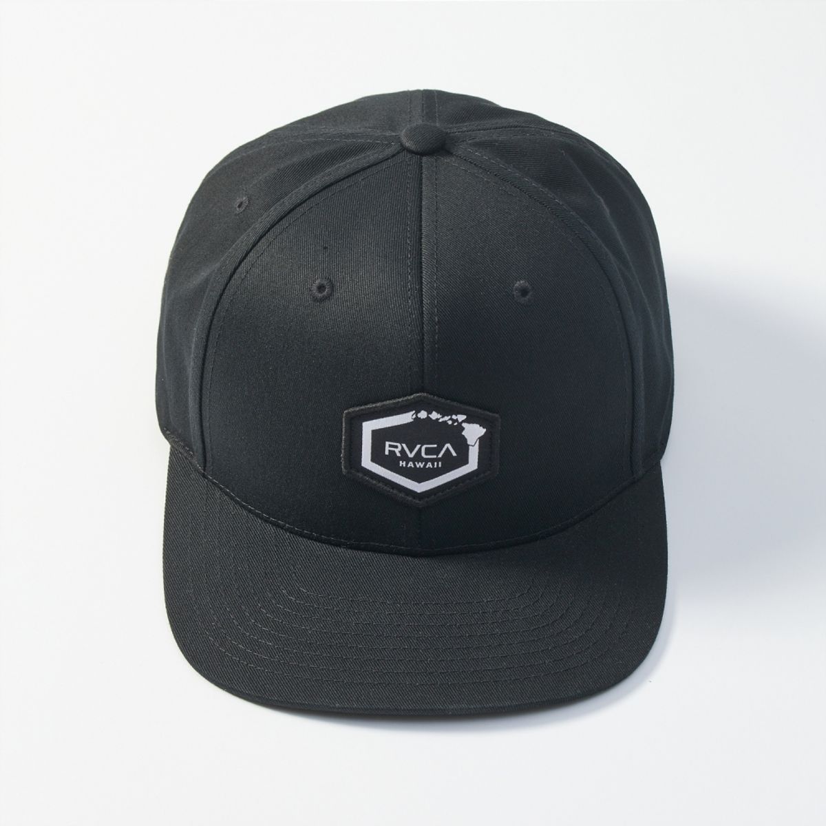 루카(RVCA) ISLAND HEX 스냅백 (VF33CP008BLK)