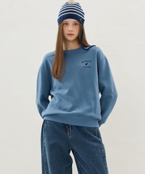 메종드 로고 자수 스웻셔츠 OE5WEA950