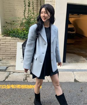 쓰리버튼 테일러드 울자켓 OW5WJA520A