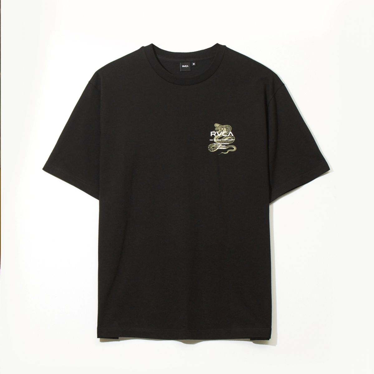 루카(RVCA) 스네이크 그래픽 반팔티 (VF21ST013BLK)