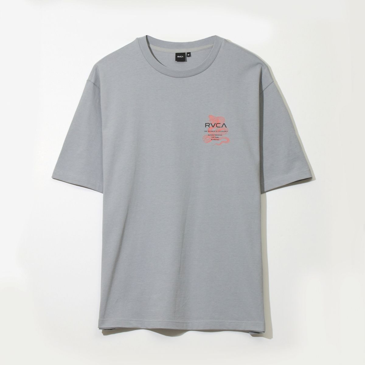 루카(RVCA) 스네이크 그래픽 반팔티 (VF21ST013BLG)