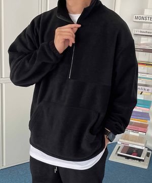 모노 투데이 후리스 반집업 맨투맨 [XL-6XL]