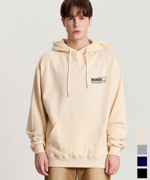 SQUARED 로고 프린팅 오버핏 후드티 9color