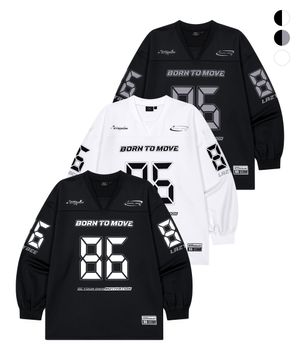 [2PACK] 자이언트핏 긴팔티 럭비져지 오버핏 헬스 짐웨어 저지 블록코어 W (3컬러)