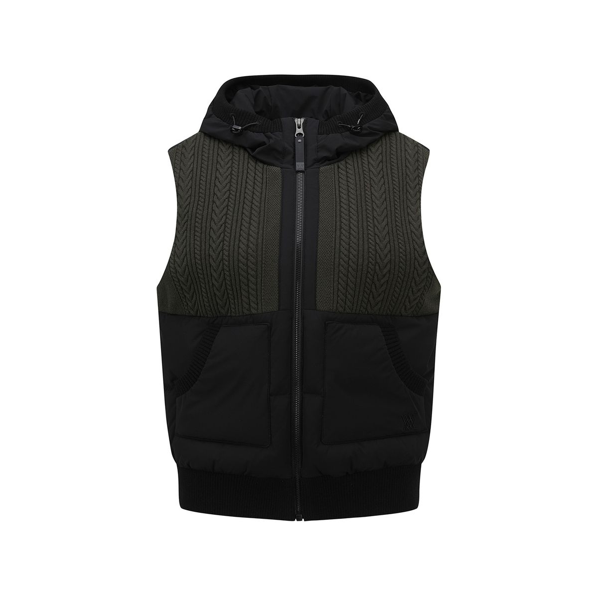어뉴골프(ANEW GOLF) WOMEN WI HOODED DOWN VEST_KH