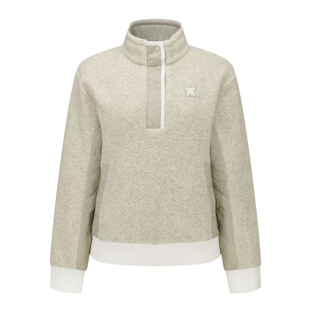 어뉴골프(ANEW GOLF) WOMEN WI HIGH NECK LONG T-SHIRT_CR
