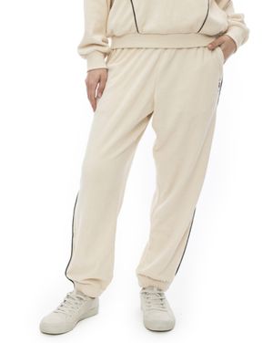 여성 베이지 ALL-TIME 모던 와이드 조거 팬츠(VE11LP326WDR)