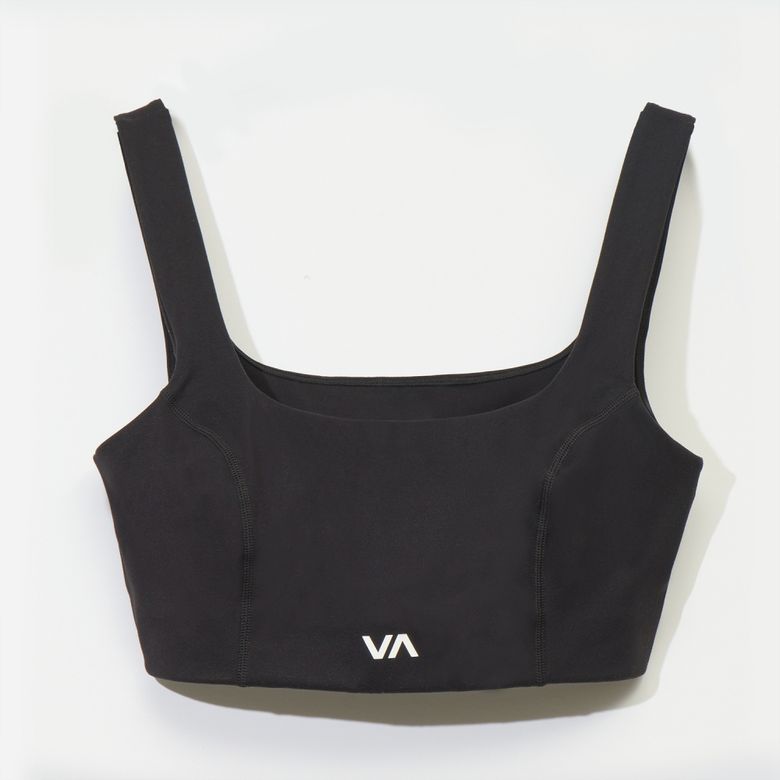 여성 VA SQUARE NECK 스포츠 브라 (VF31SL011BLK)