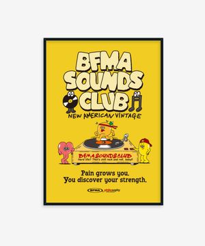 BFMA 사운드 클럽 A3, A2 포스터