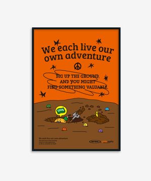 리브 아워 어드벤쳐 A3, A2 포스터