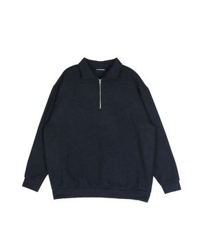 모노 카라 니트 집업(ver.발열기모) [M-6XL]