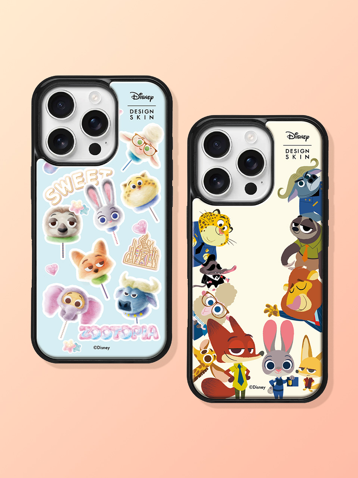 디자인스킨(DESIGNSKIN) [디즈니] 에폭시 그래픽 케이스_주토피아1