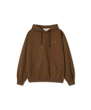 crms 마이크로 로고 후드티(Brown)