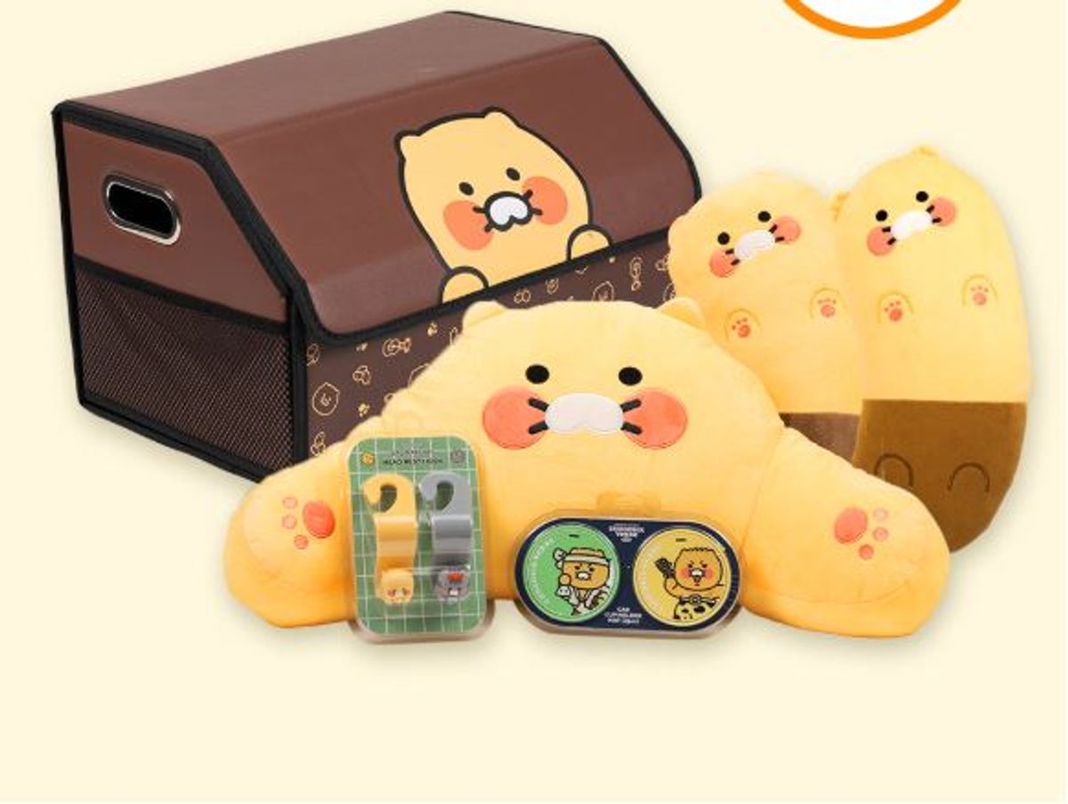 카카오프렌즈 파트너(KAKAOFRIENDS PARTNERS) (패밀리팩) 카카오프렌즈 차량용품 패키지 세트