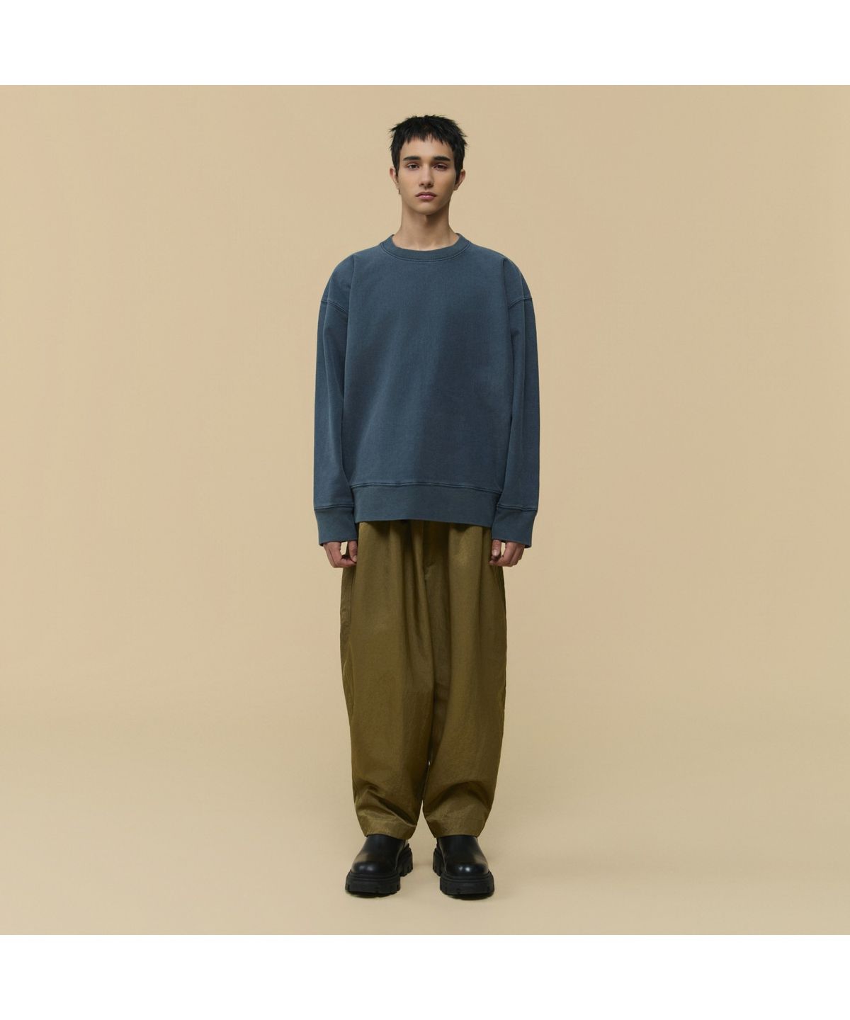 커스텀멜로우(CUSTOMELLOW) [HED MAYNER] Gold Nylon Judo Pants CWPAW25994KHX