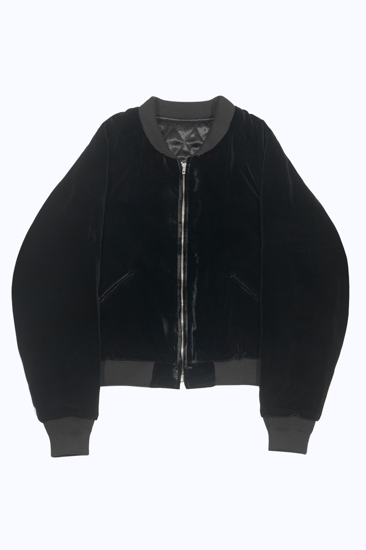 더 긱스(THE GEEKS) Souvenir jacket - Black/Grey