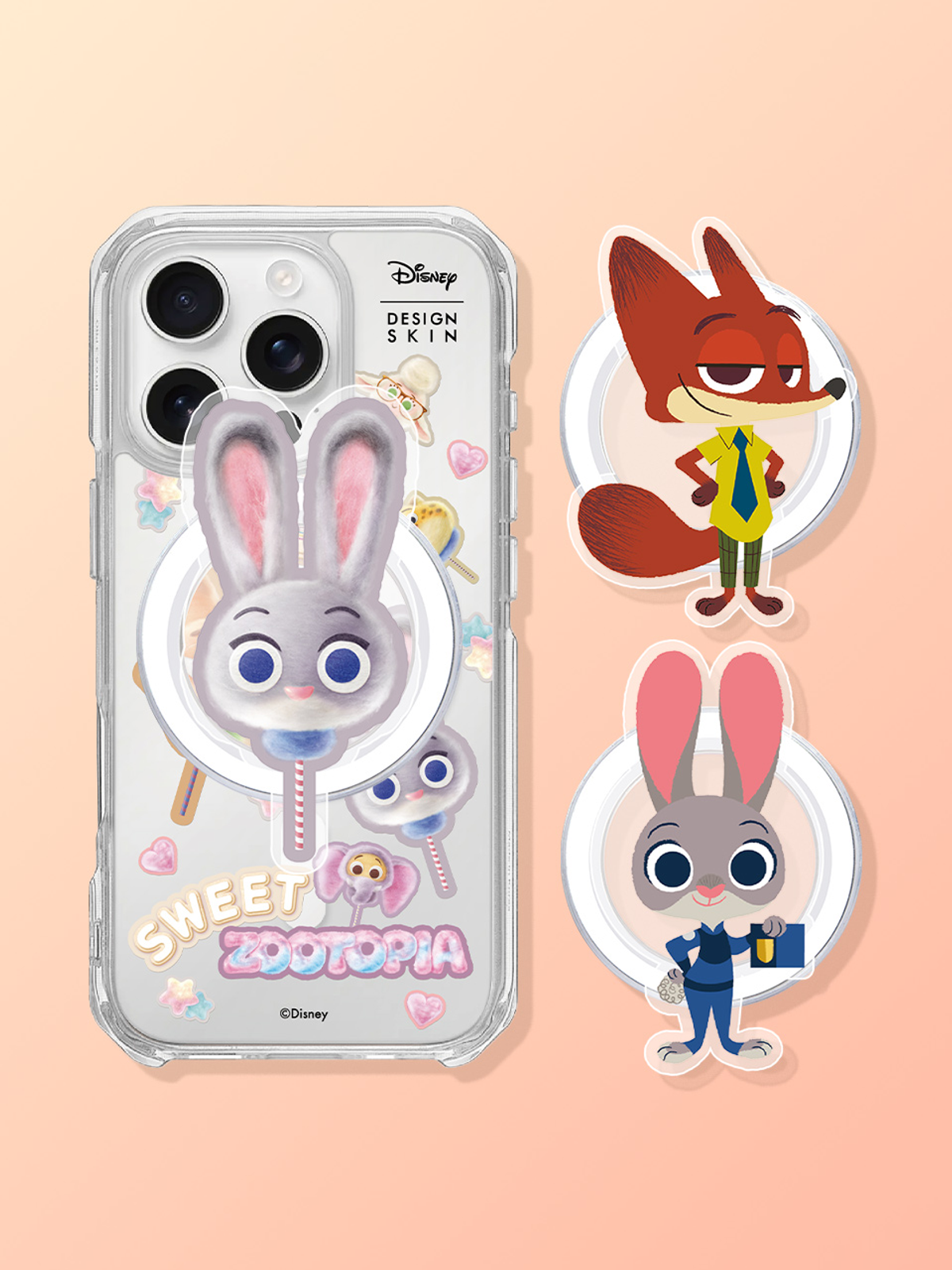 디자인스킨(DESIGNSKIN) [그래픽마켓][디즈니] 맥세이프 그래픽톡_주토피아1