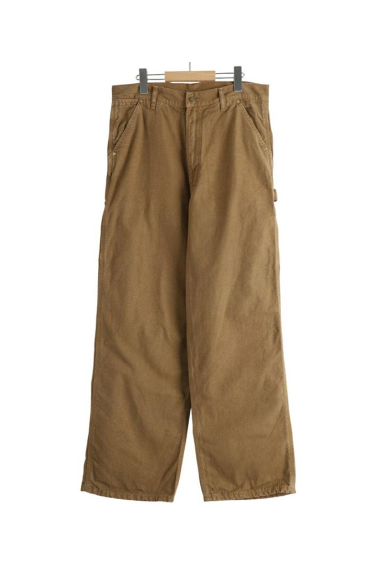오어슬로우(ORSLOW) DADS FIT PAINTER PANTS - BROWN