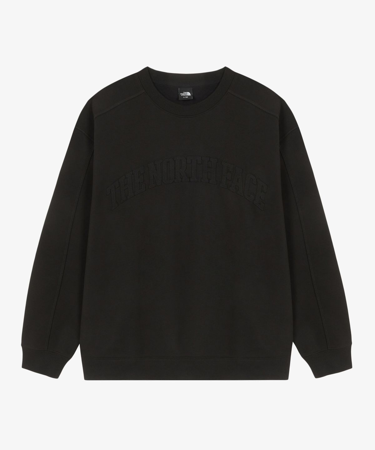 노스페이스(THE NORTH FACE) NM5MR54B 남성 키네틱 스웻셔츠 BLACK
