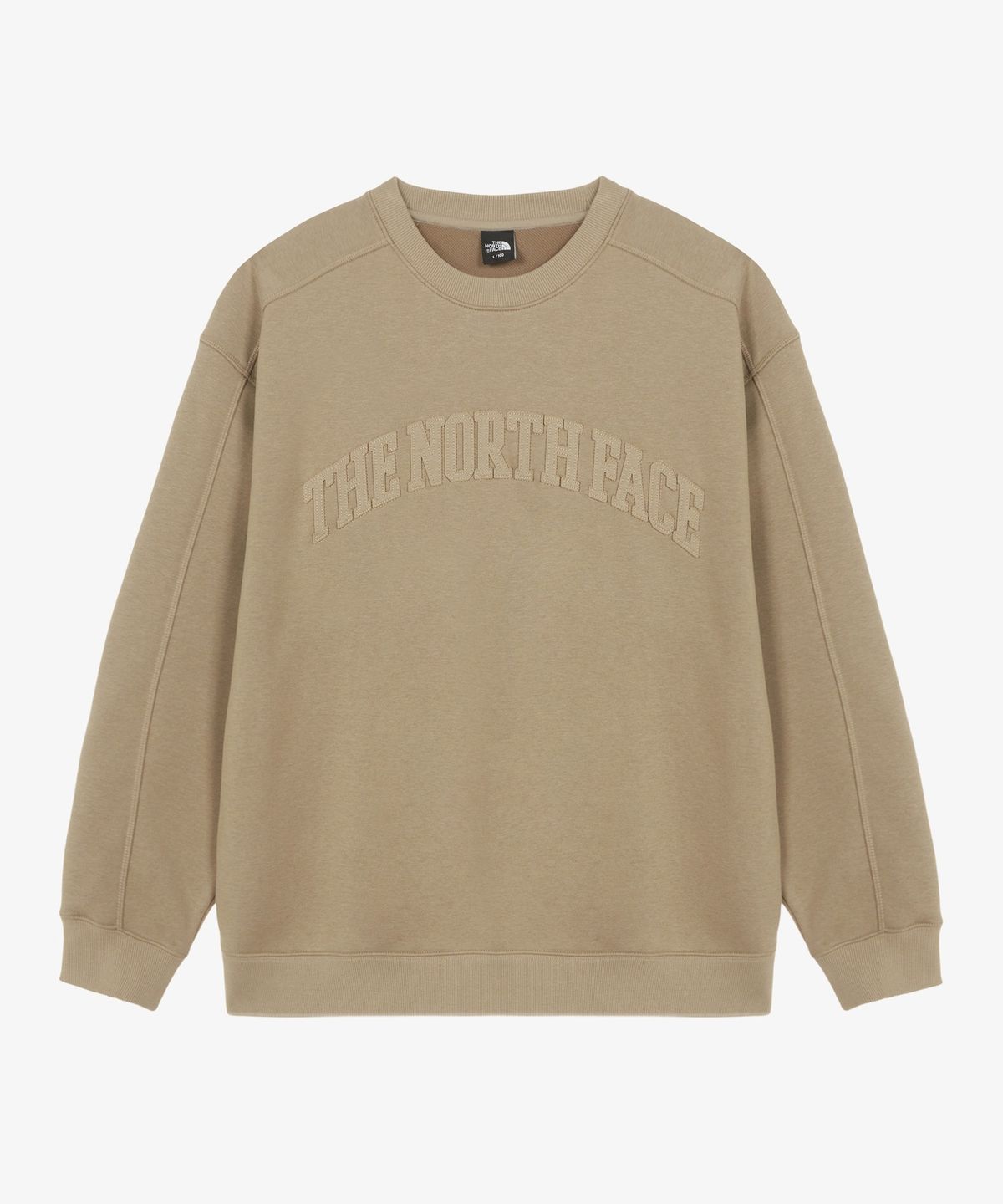 노스페이스(THE NORTH FACE) NM5MR54D 남성 키네틱 스웻셔츠 BEIGE_BROWN
