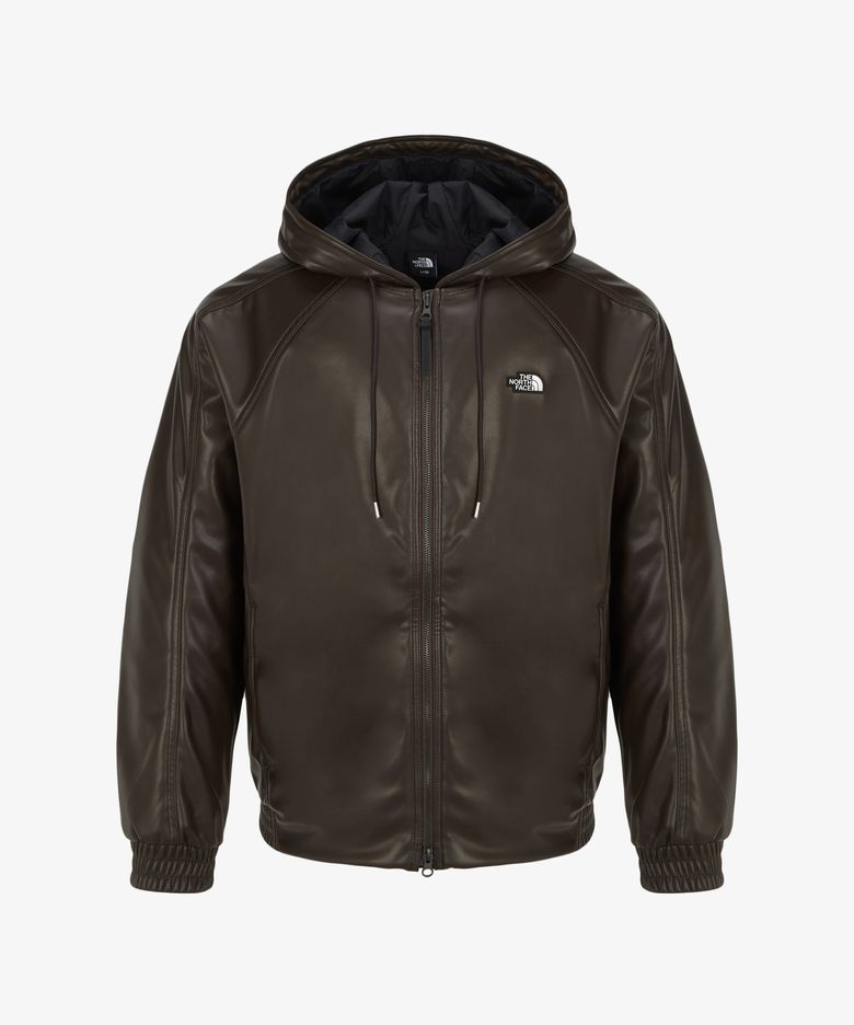 NM5PR52B 루노 후드 집업 BROWN