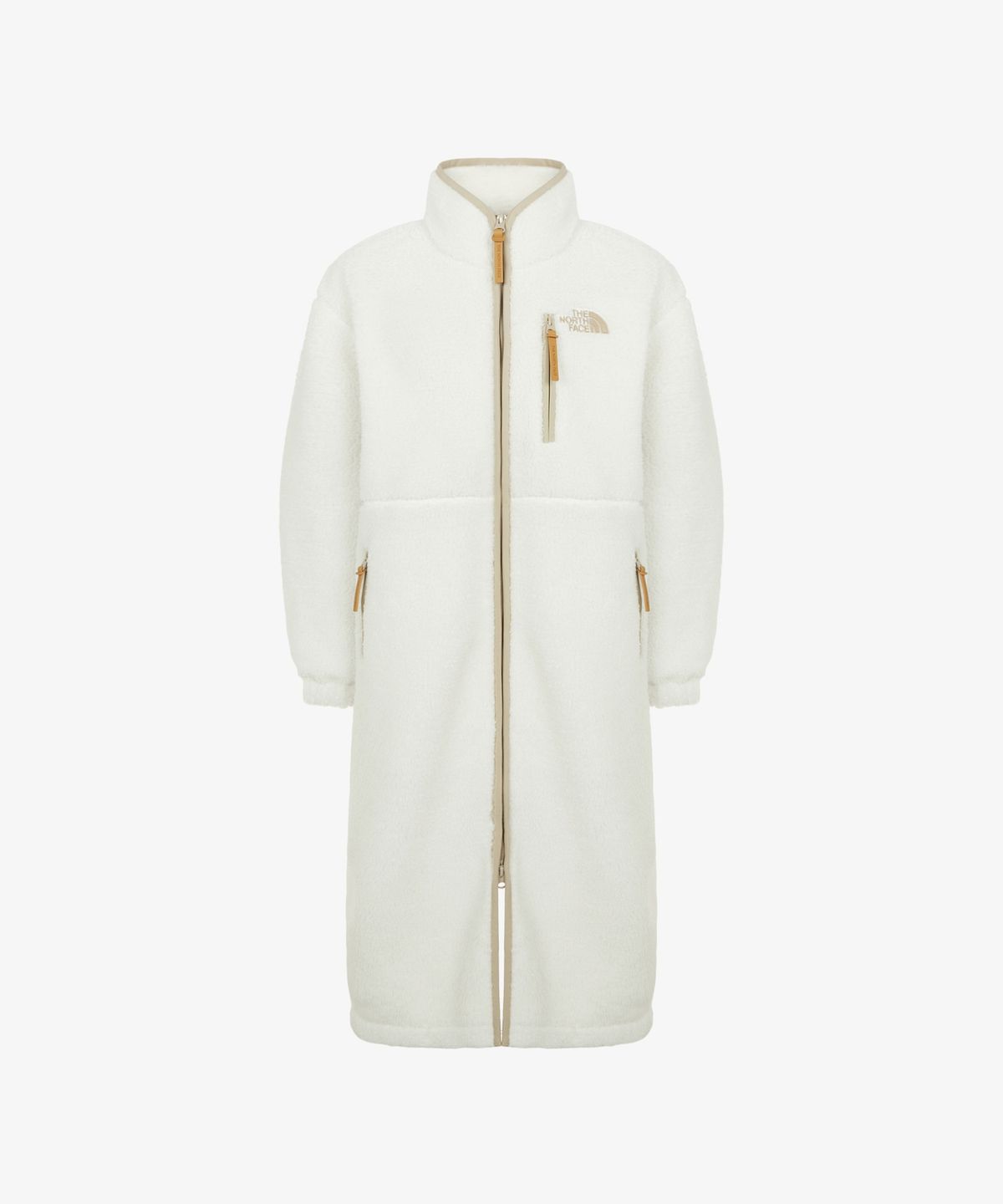 노스페이스(THE NORTH FACE) NC4FR85B 여성 테디 플리스 코트 CREAM