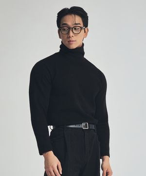 헤비웨잇 머슬 2단 폴라 블랙