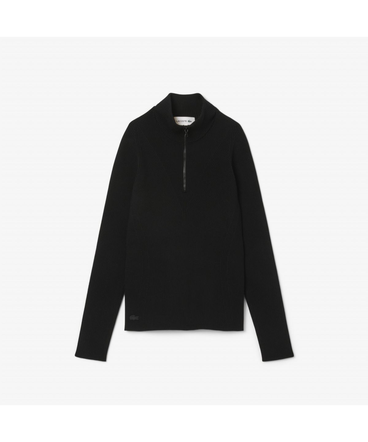 라코스테(LACOSTE) 여성 3D 립조직 하프집업 스웨터 AF4144-55N 031