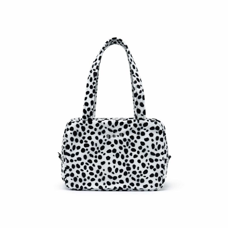 Pattern Shoulder Bag White