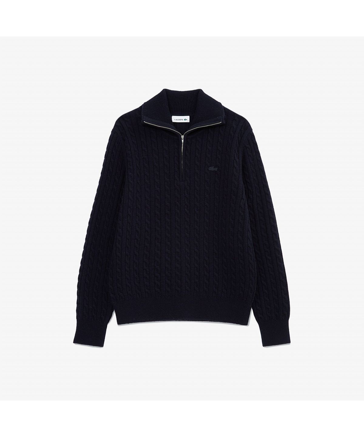 라코스테(LACOSTE) 여성 케이블 하프집업 스웨터 AF923E-55N HDE