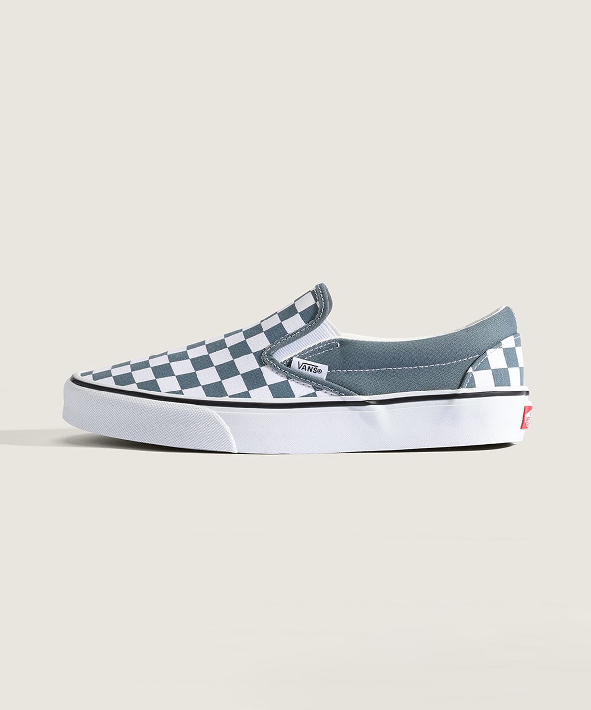 반스(VANS) 클래식 슬립온 - (컬러띠어리) 체커보드 스톰웨더 / VN000DAHRV21