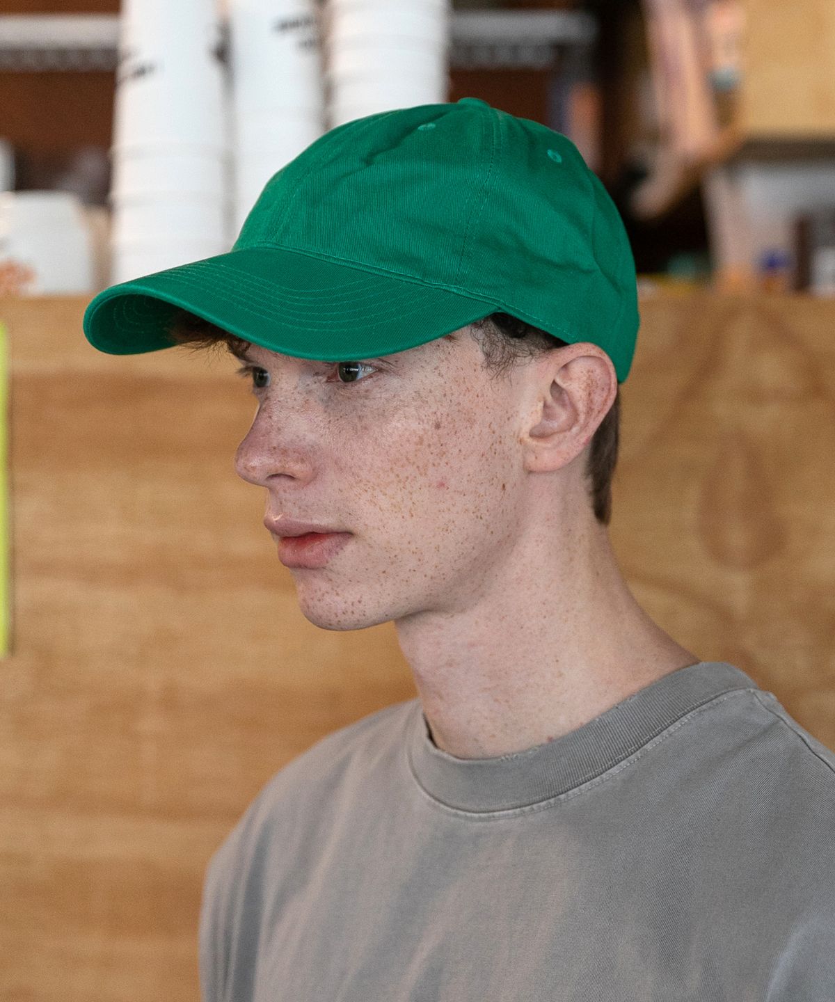 챕터(CHAPTER) CASUAL WASHING BALL CAP-그린