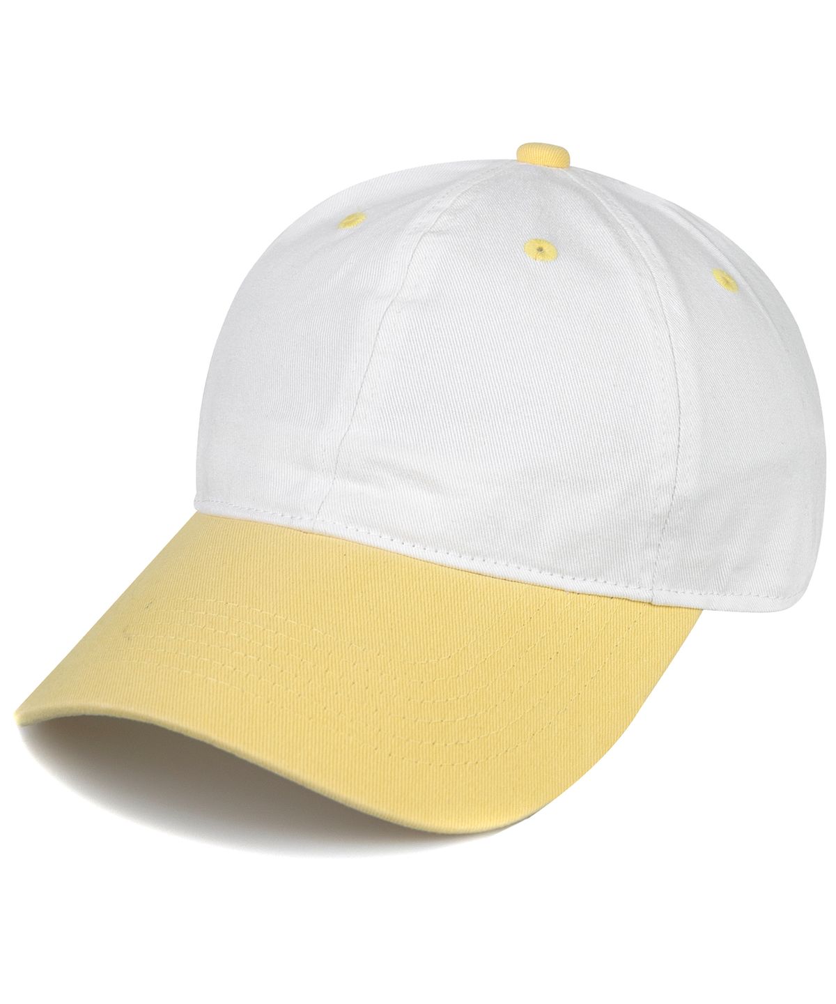 챕터(CHAPTER) CASUAL TWO-TONE BALL CAP-옐로우