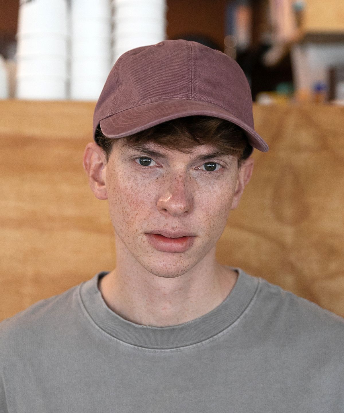 챕터(CHAPTER) STANDARD CATION BALL CAP-버건디