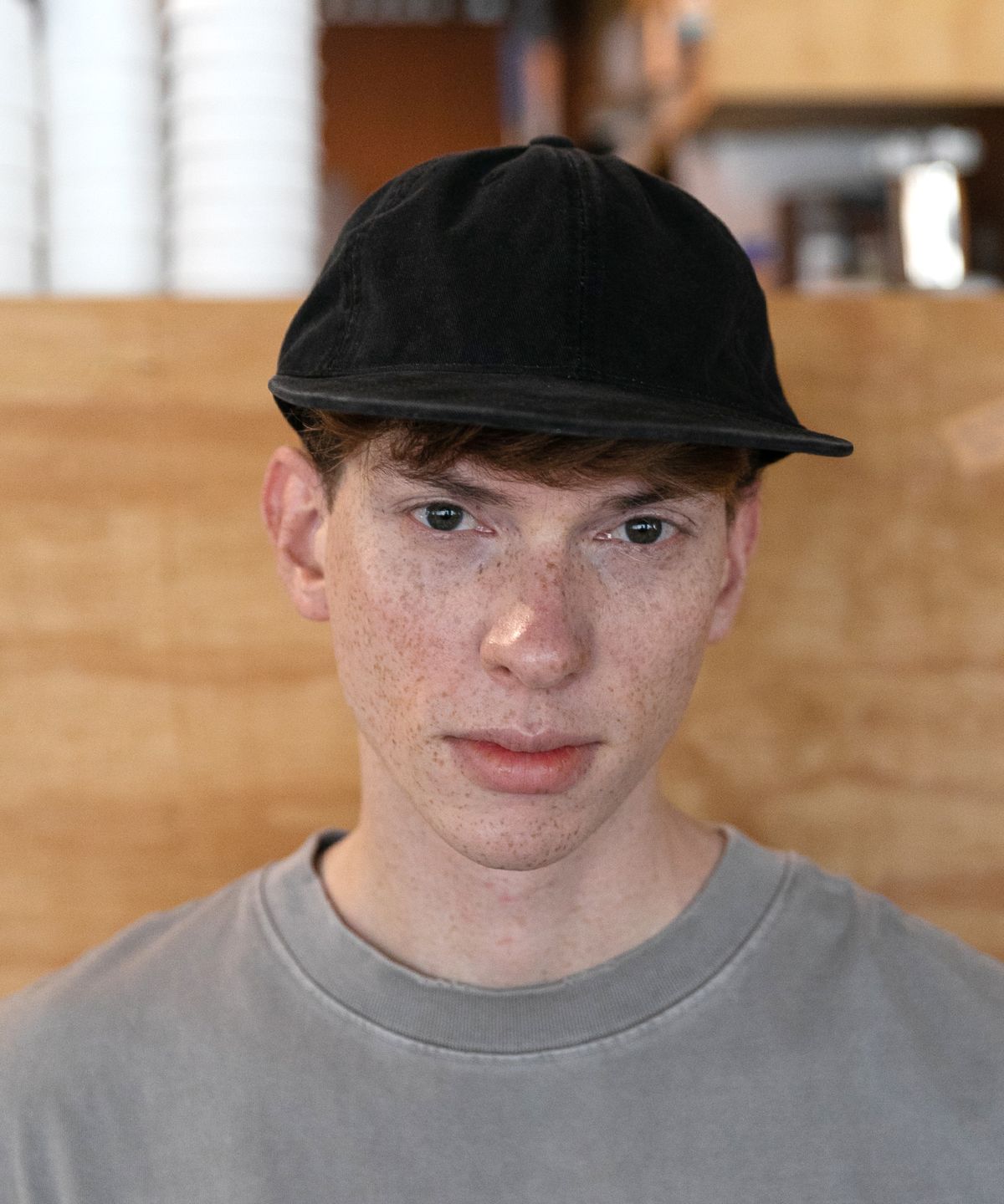 챕터(CHAPTER) STANDARD FLAT BALL CAP-블랙