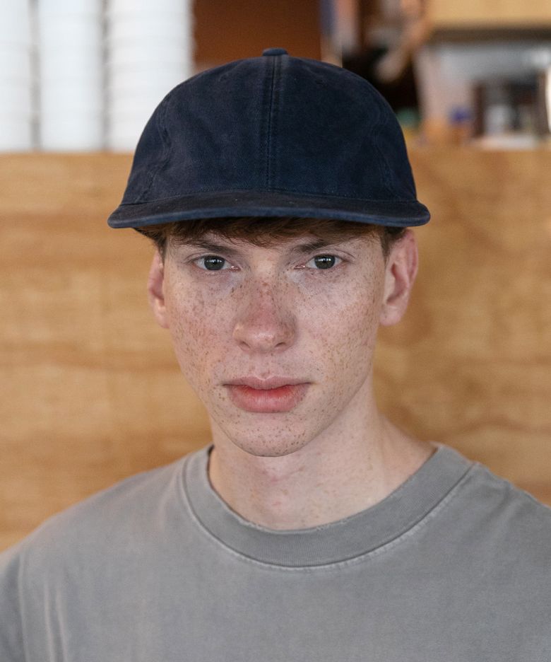 STANDARD FLAT BALL CAP-네이비