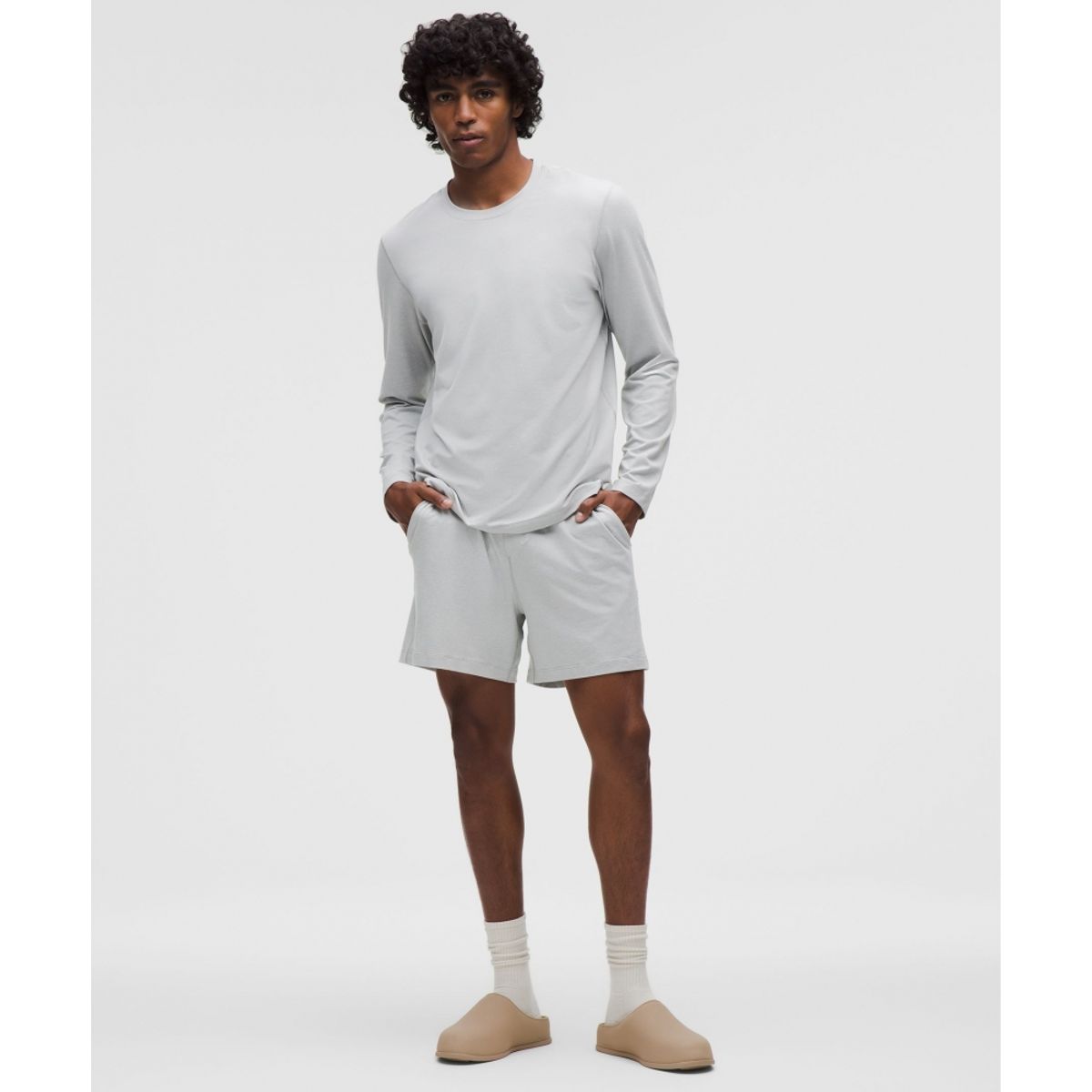 룰루레몬(LULULEMON) 소프트 저지 쇼츠 5inch  HVPR HSVD