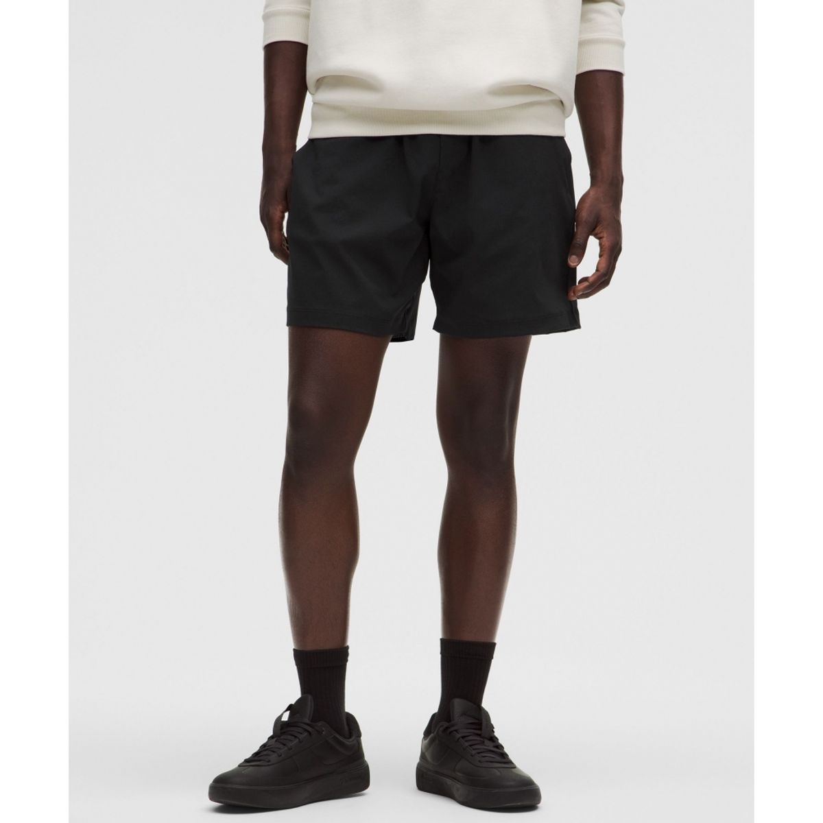 룰루레몬(LULULEMON) ABC WovenAir 풀온 쇼츠 7inch  BLK