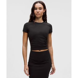 올 잇 테익스 리브드 Nulu 티셔츠  BLK