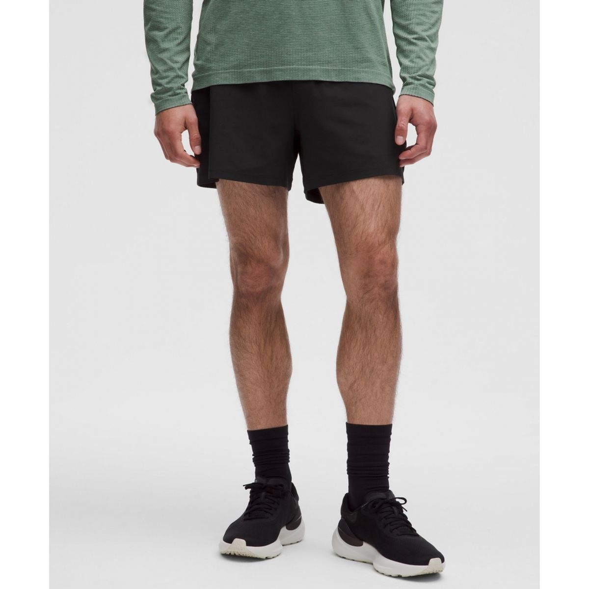 룰루레몬(LULULEMON) 페이스 브레이커 라인드 쇼츠 5inch *업데이트  BLK
