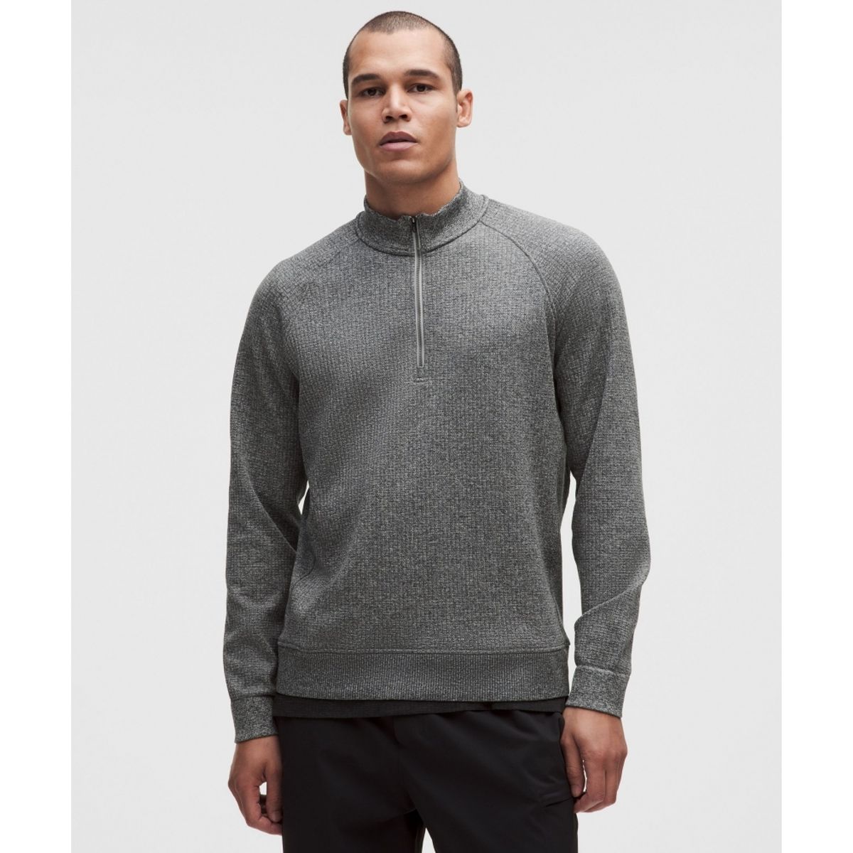 룰루레몬(LULULEMON) 엔지니어드 웜스 하프집  SILD GGRE